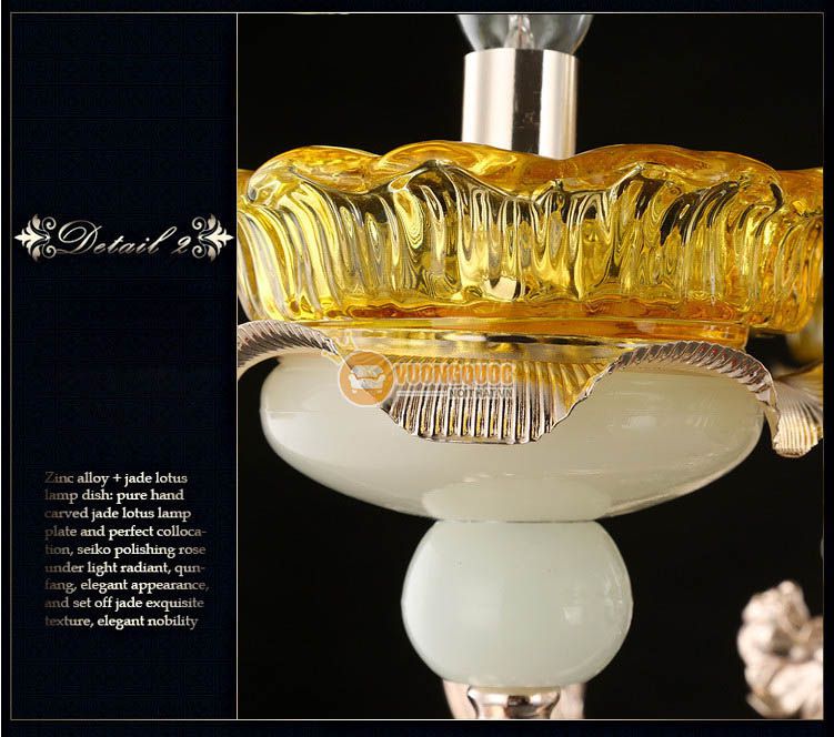 Đèn chùm pha lê nến trang trí nhập khẩu CM226-13